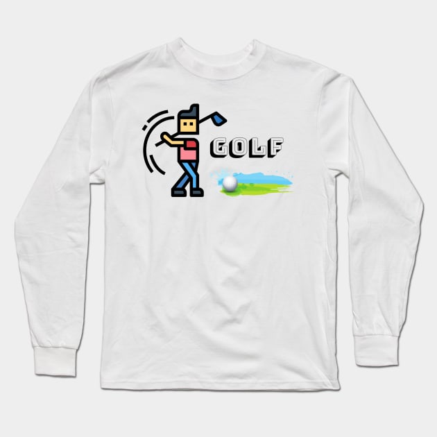 GOLF Long Sleeve T-Shirt by MeKong